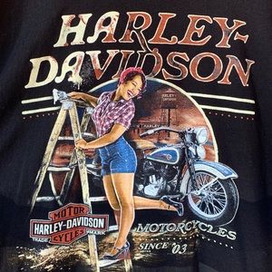 Harley Davidson Pin-Up T-Shirt